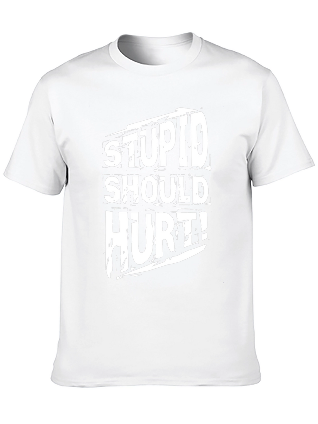 Stupid Should Hurt! Black Graphic Tee