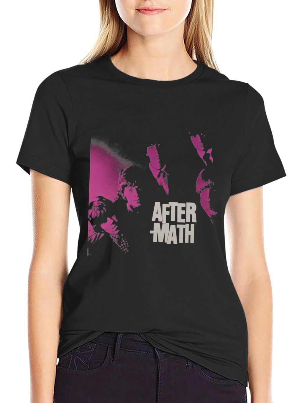 Aftermath Album Cover Black T-Shirt