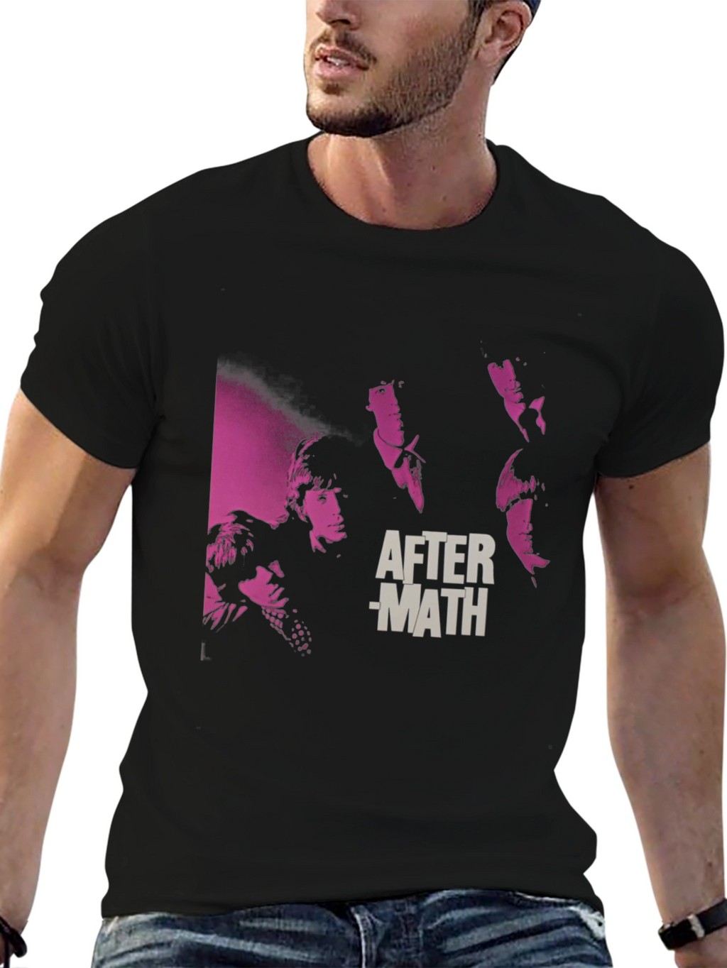 Aftermath Album Cover Black T-Shirt