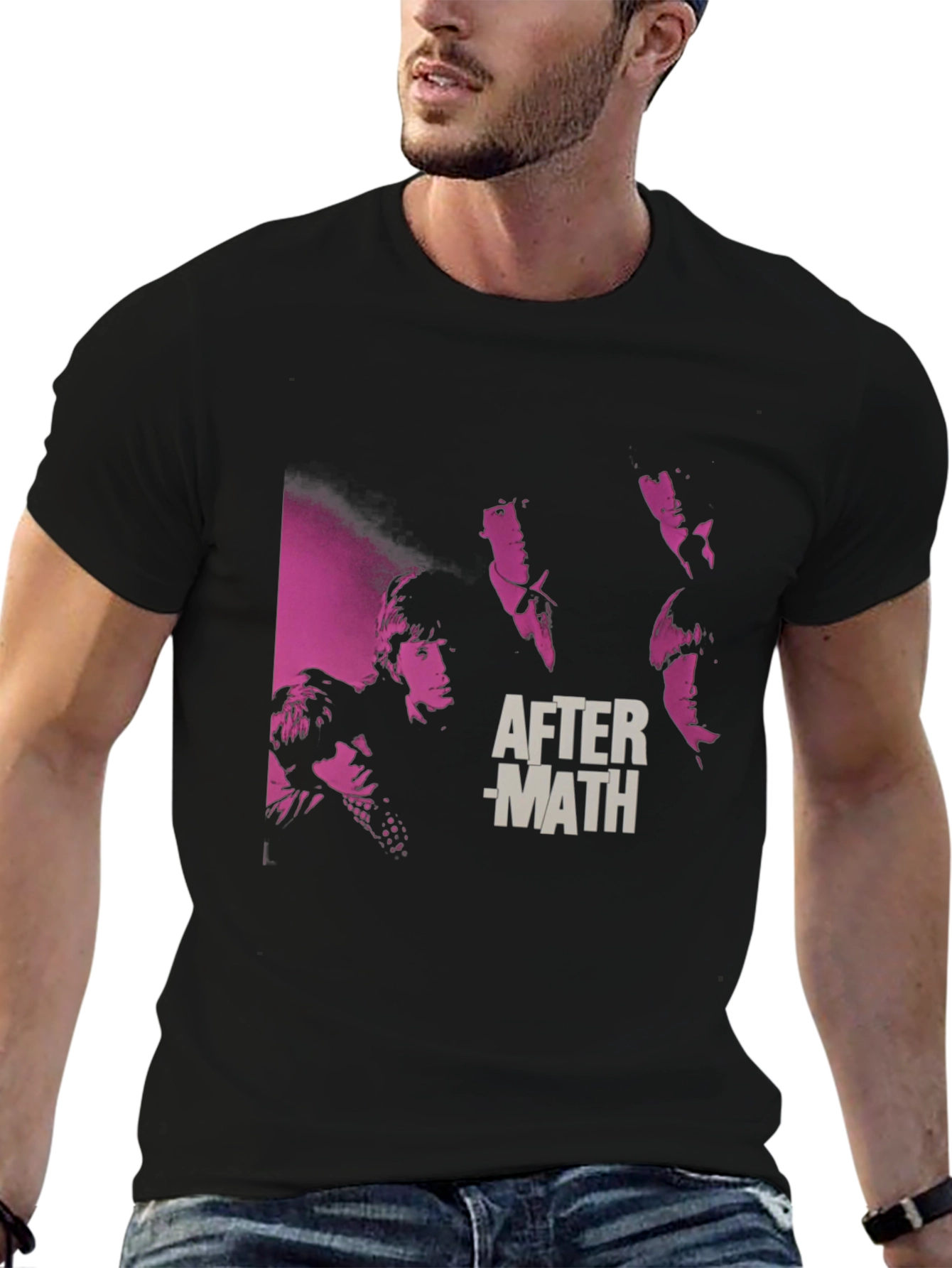 Aftermath Album Cover Black T-Shirt