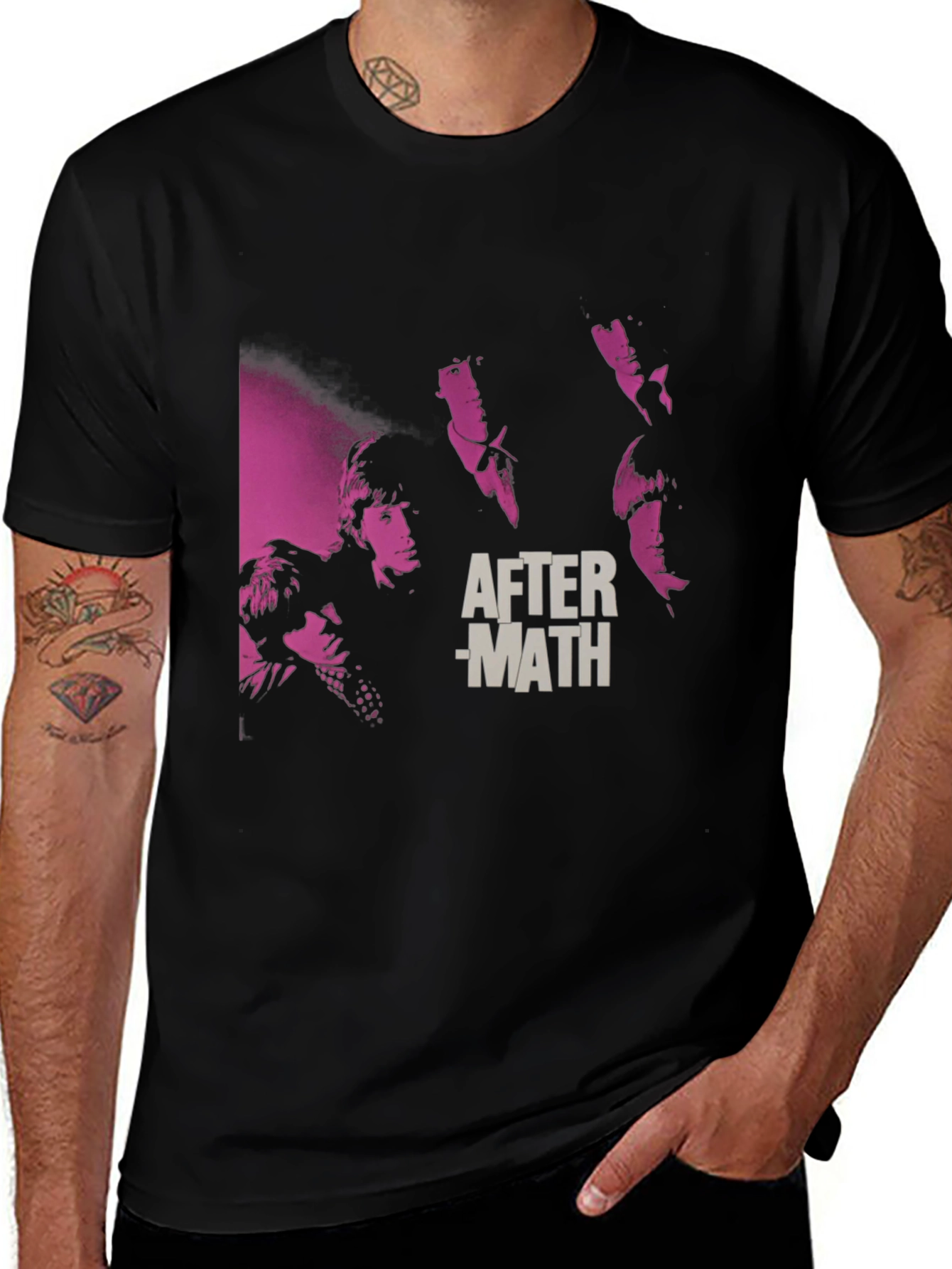 Aftermath Album Cover Black T-Shirt