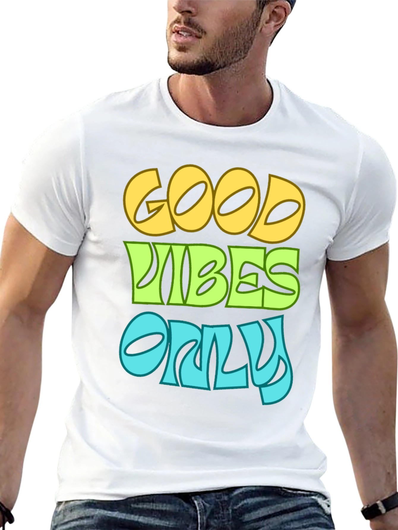 Good Vibes Only Black T-Shirt