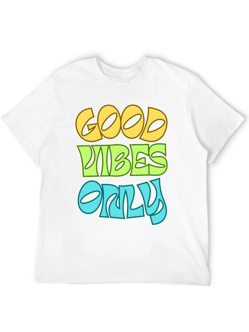 Good Vibes Only Black T-Shirt