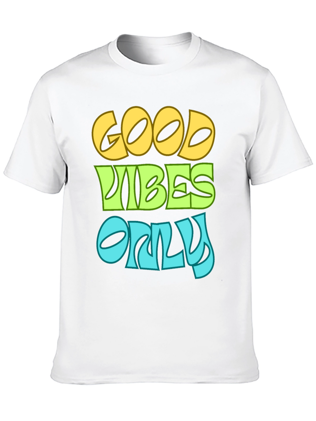 Good Vibes Only Black T-Shirt