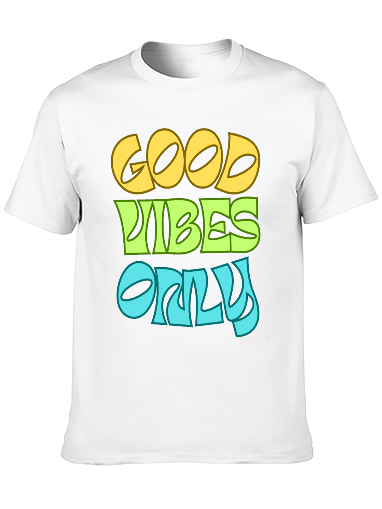 Good Vibes Only Black T-Shirt