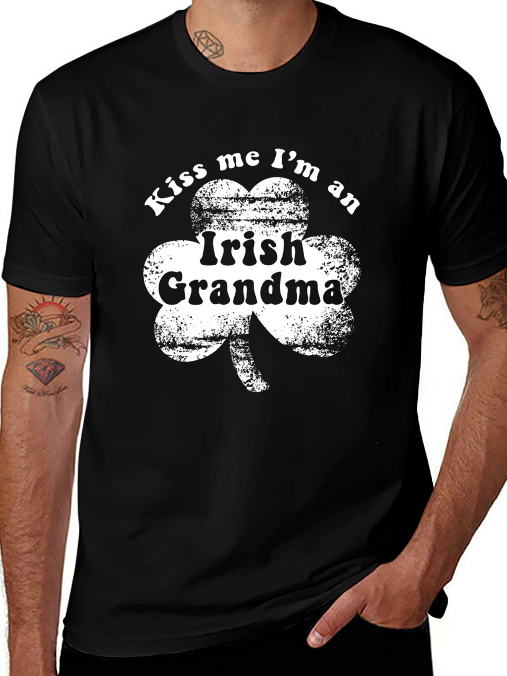 Kiss Me Im An Irish Grandma T-Shirt