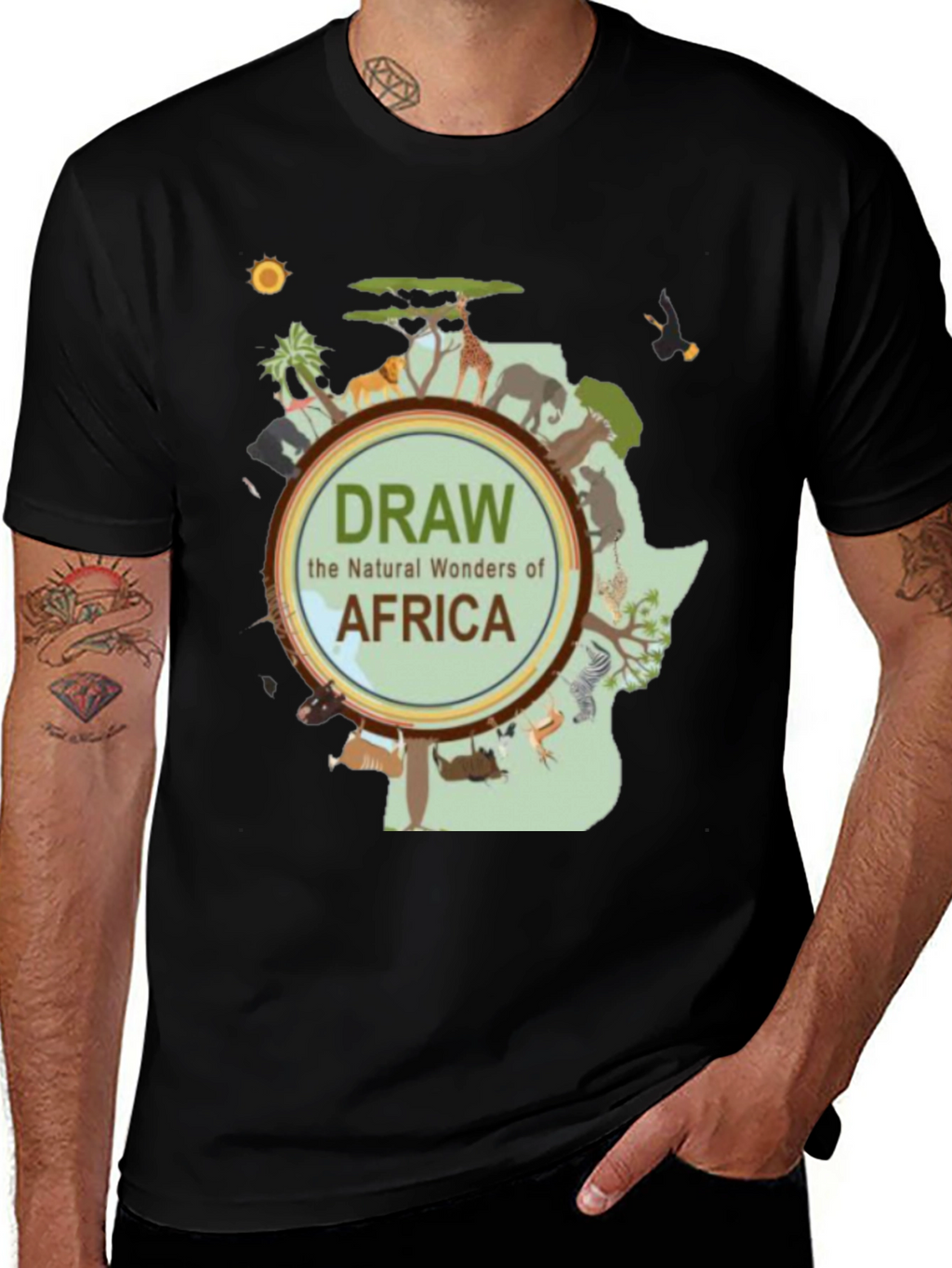Africa Natural Wonders Graphic Tee - Unisex