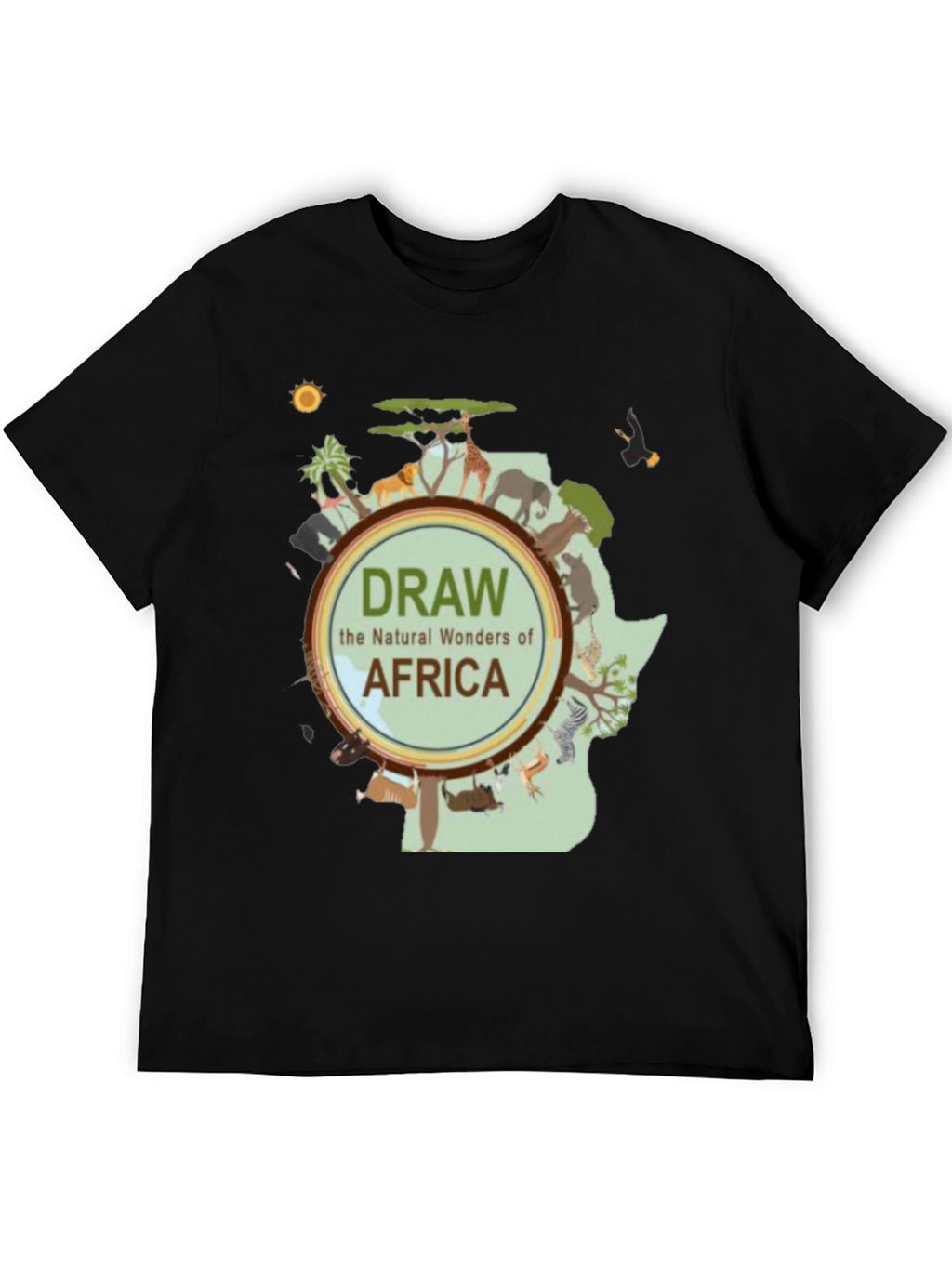 Africa Natural Wonders Graphic Tee - Unisex