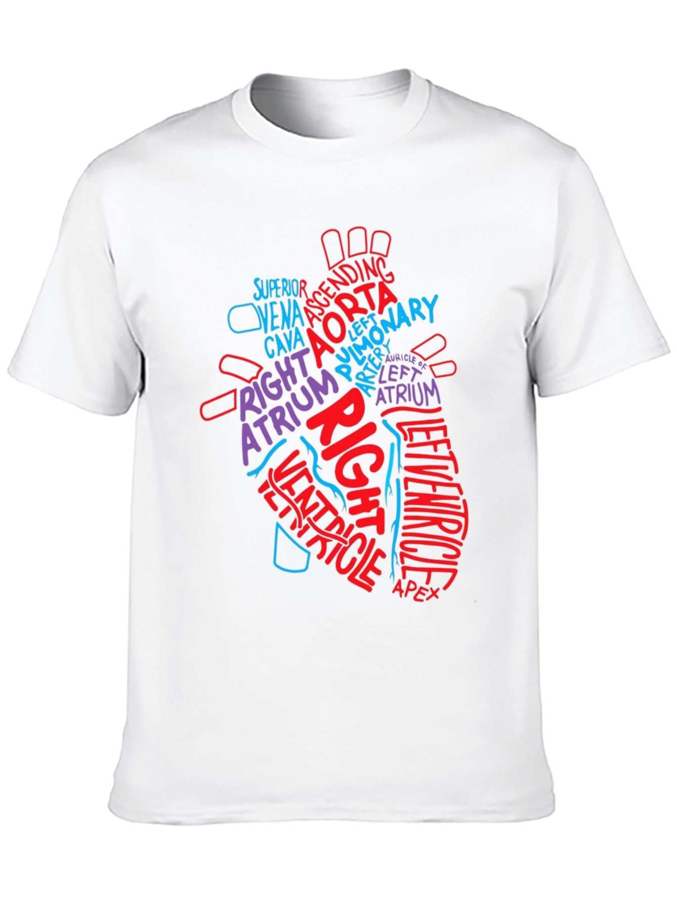Anatomy Heart T-Shirt - Medical Science Tee