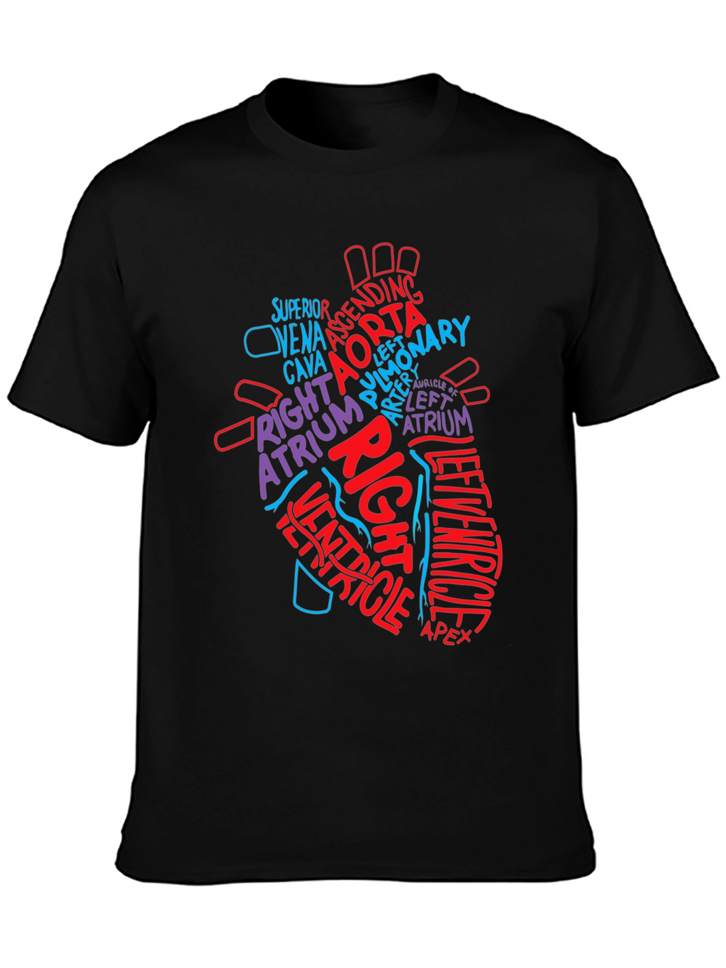 Anatomy Heart T-Shirt - Medical Science Tee