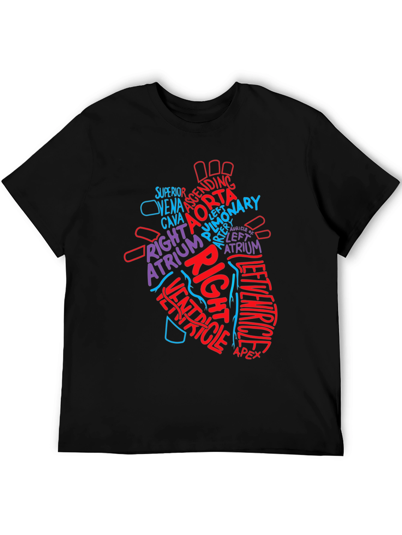 Anatomy Heart T-Shirt - Medical Science Tee