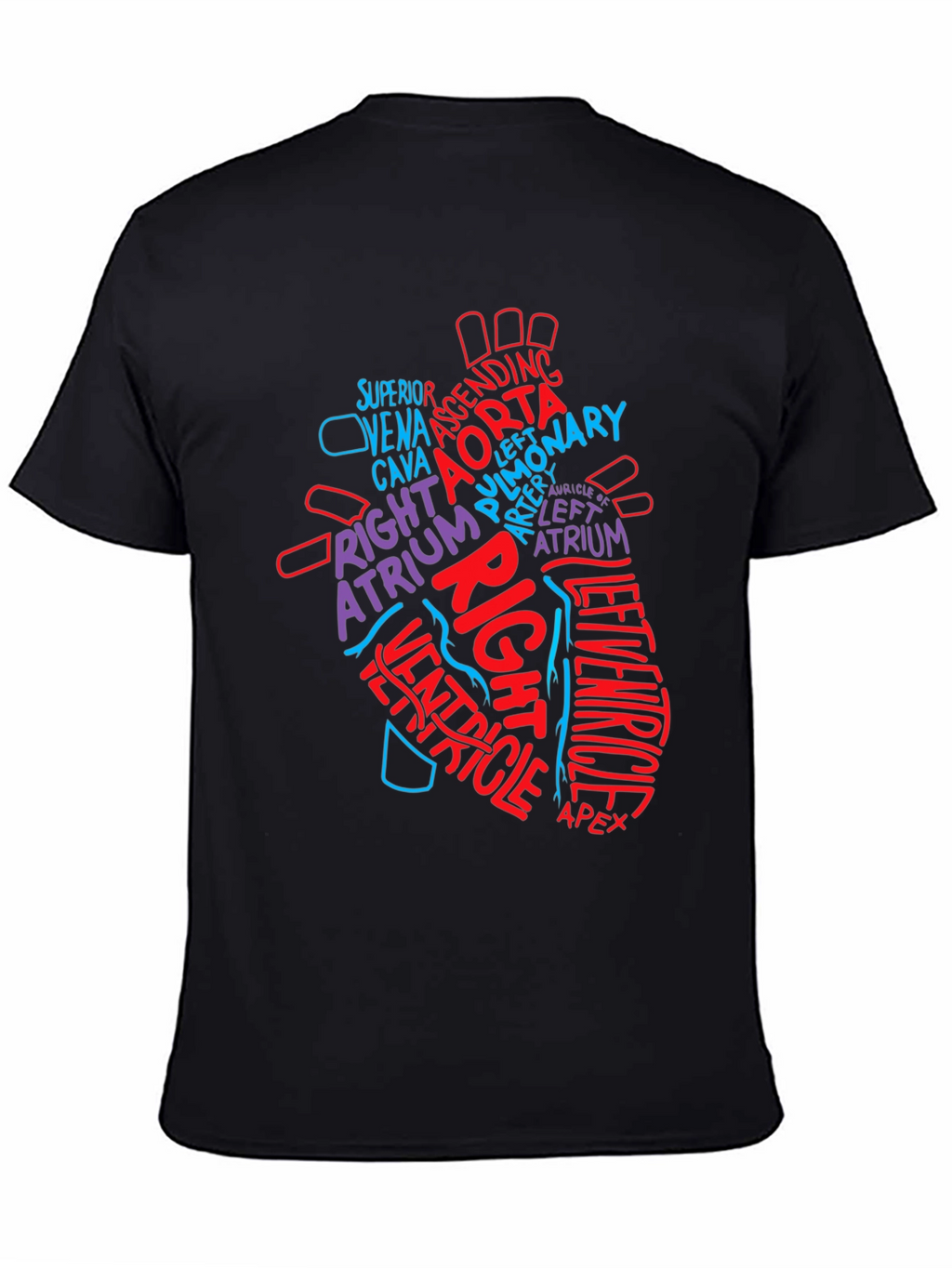 Anatomy Heart T-Shirt - Medical Science Tee
