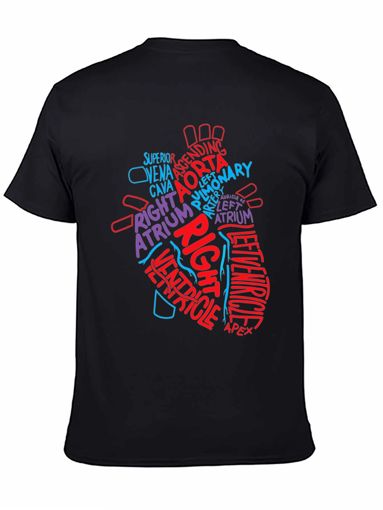 Anatomy Heart T-Shirt - Medical Science Tee