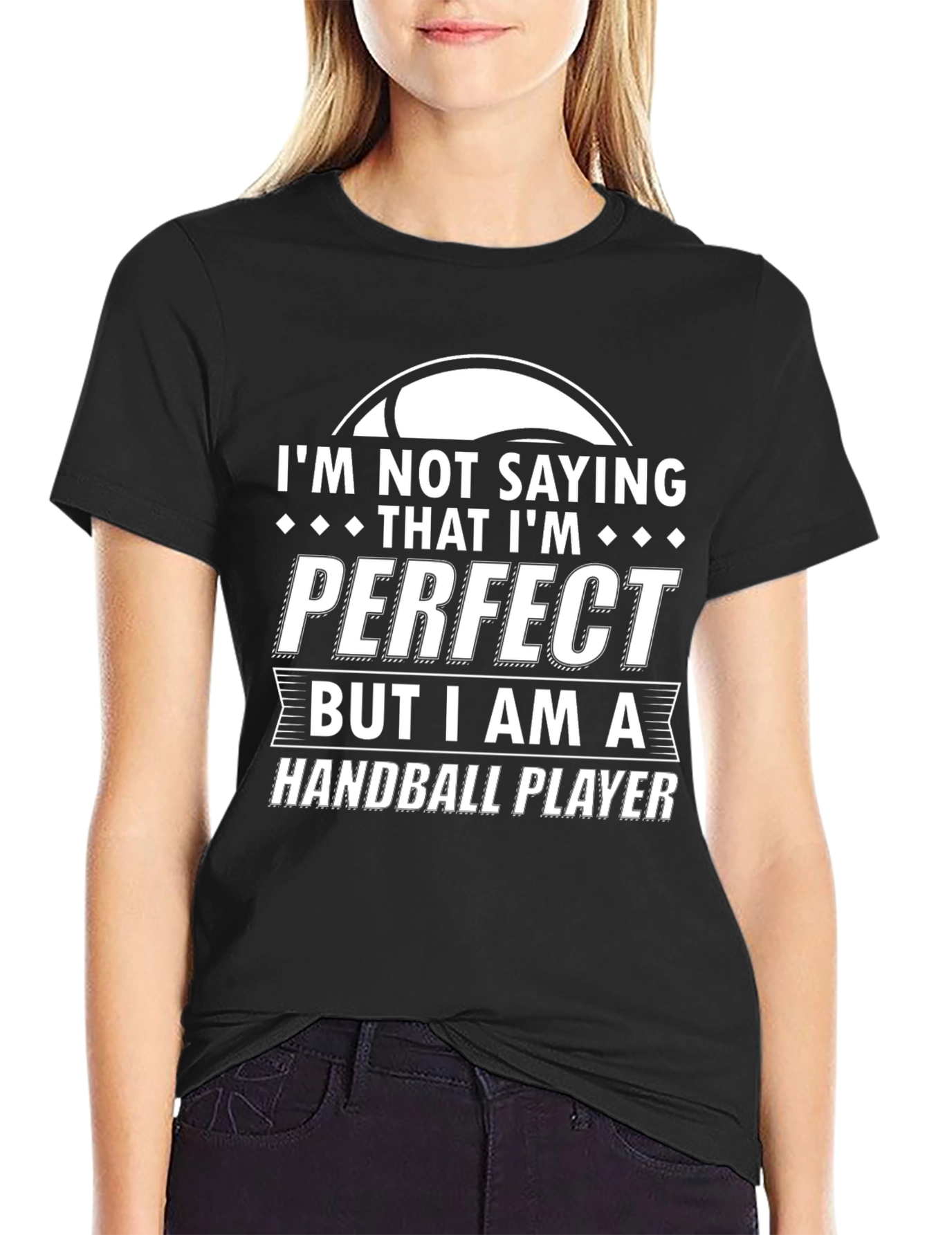 Handball Player Graphic Tee - Perfect Gift for Handball Fans