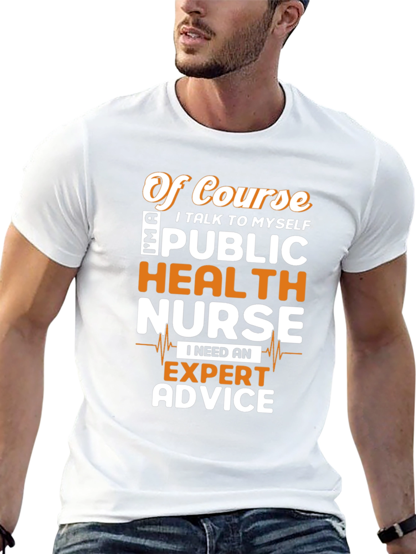 Public Health Nurse T-Shirt - Expert Advice Graphic Tee