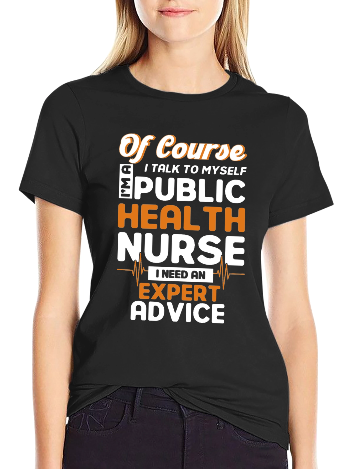 Public Health Nurse T-Shirt - Expert Advice Graphic Tee
