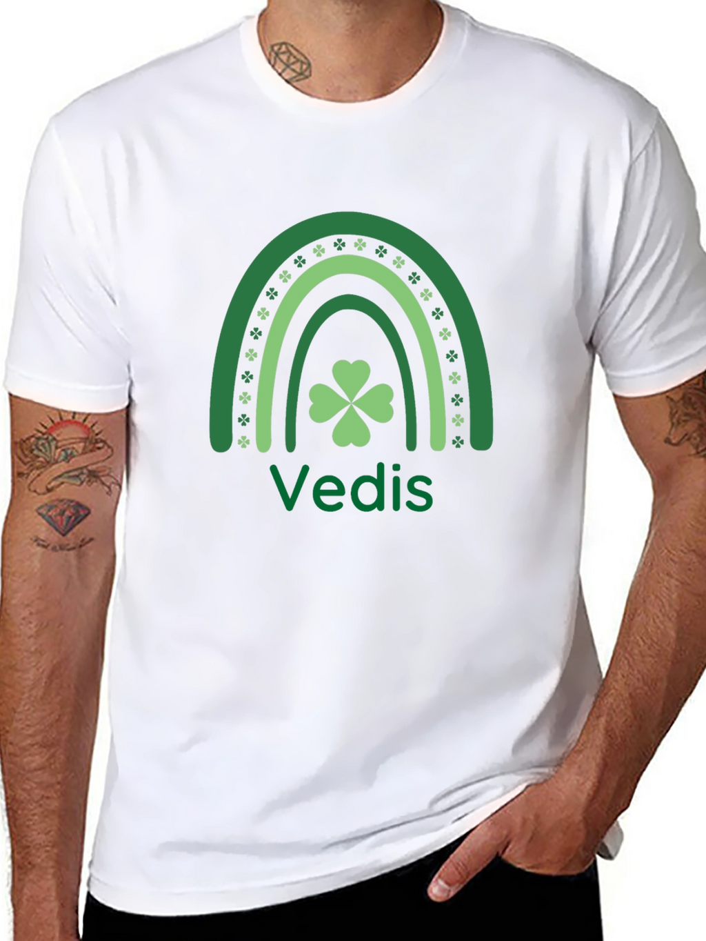 Lucky Rainbow VEDIS St. Patricks Day T-Shirt
