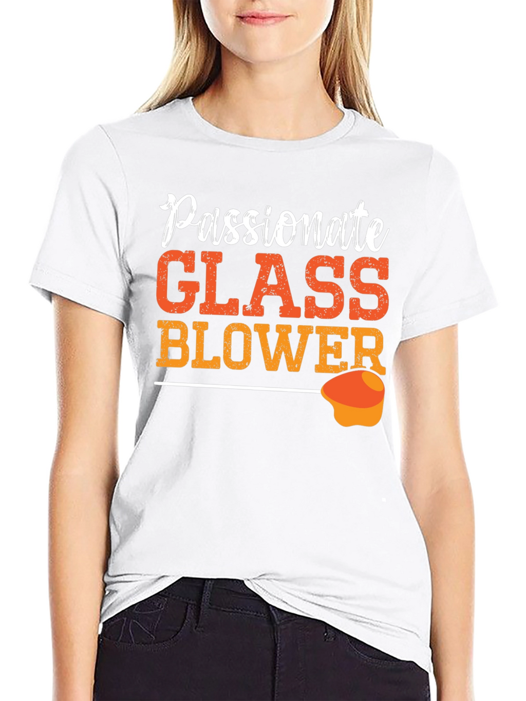 Passionate Glass Blower Graphic T-Shirt