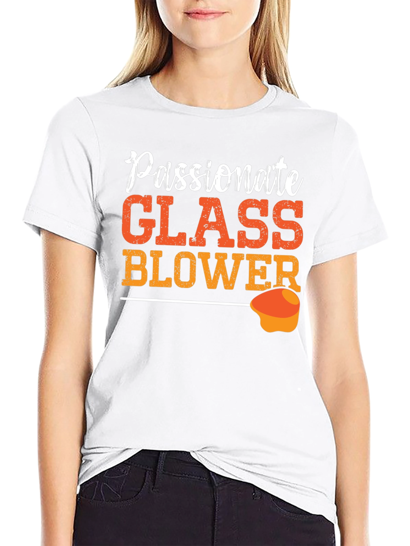 Passionate Glass Blower Graphic T-Shirt