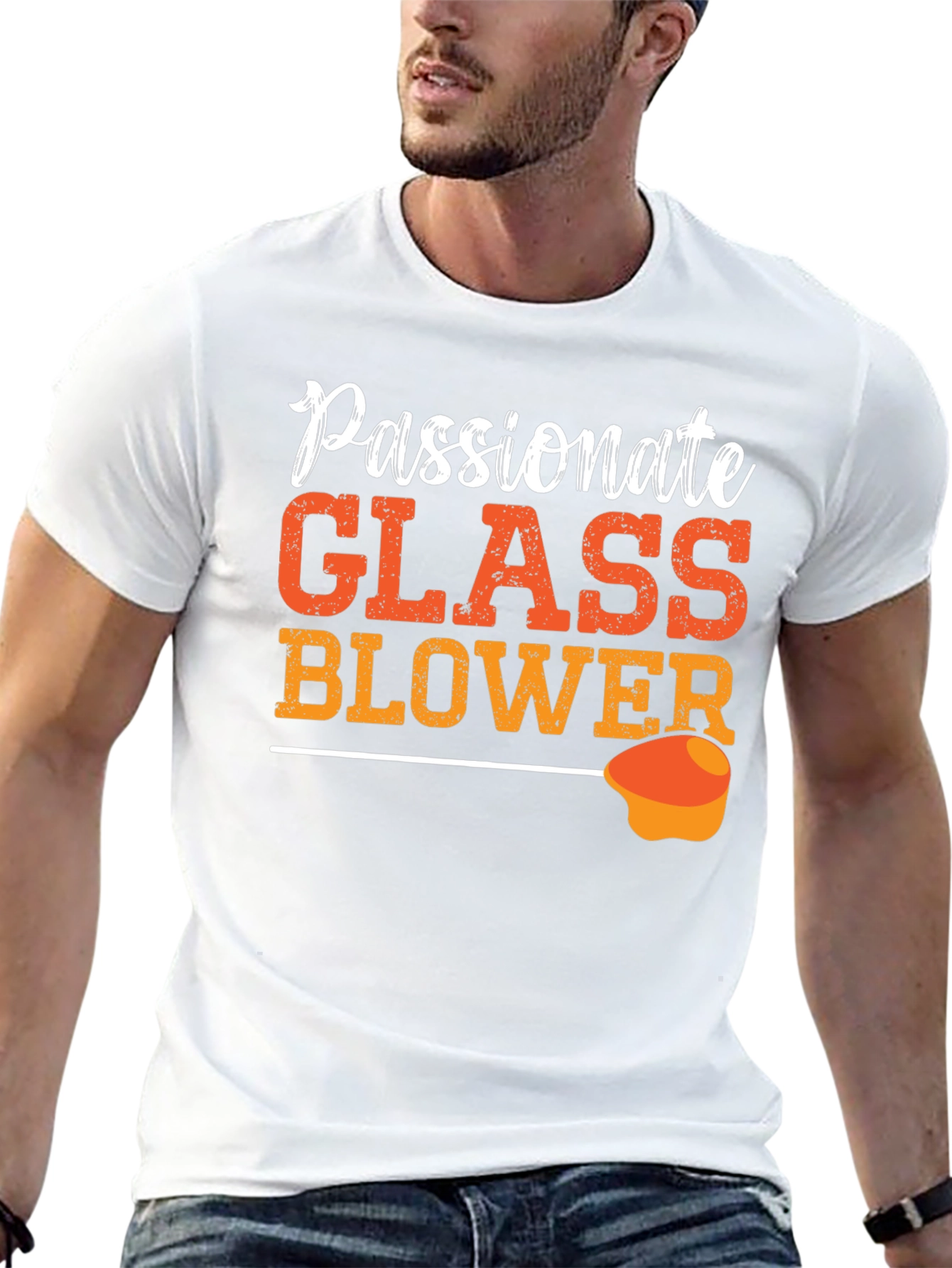 Passionate Glass Blower Graphic T-Shirt
