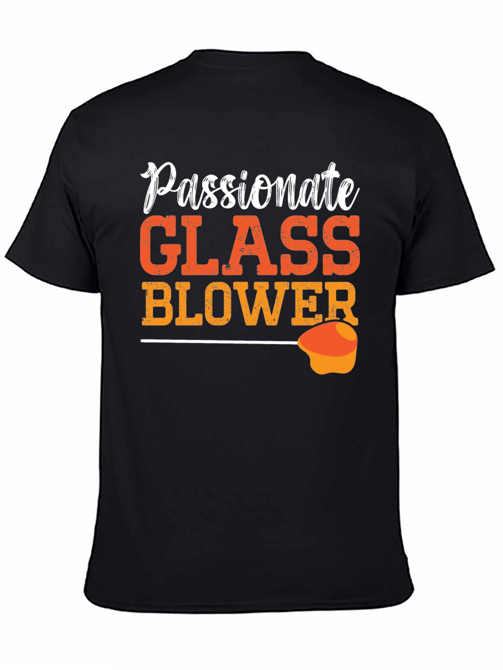 Passionate Glass Blower Graphic T-Shirt
