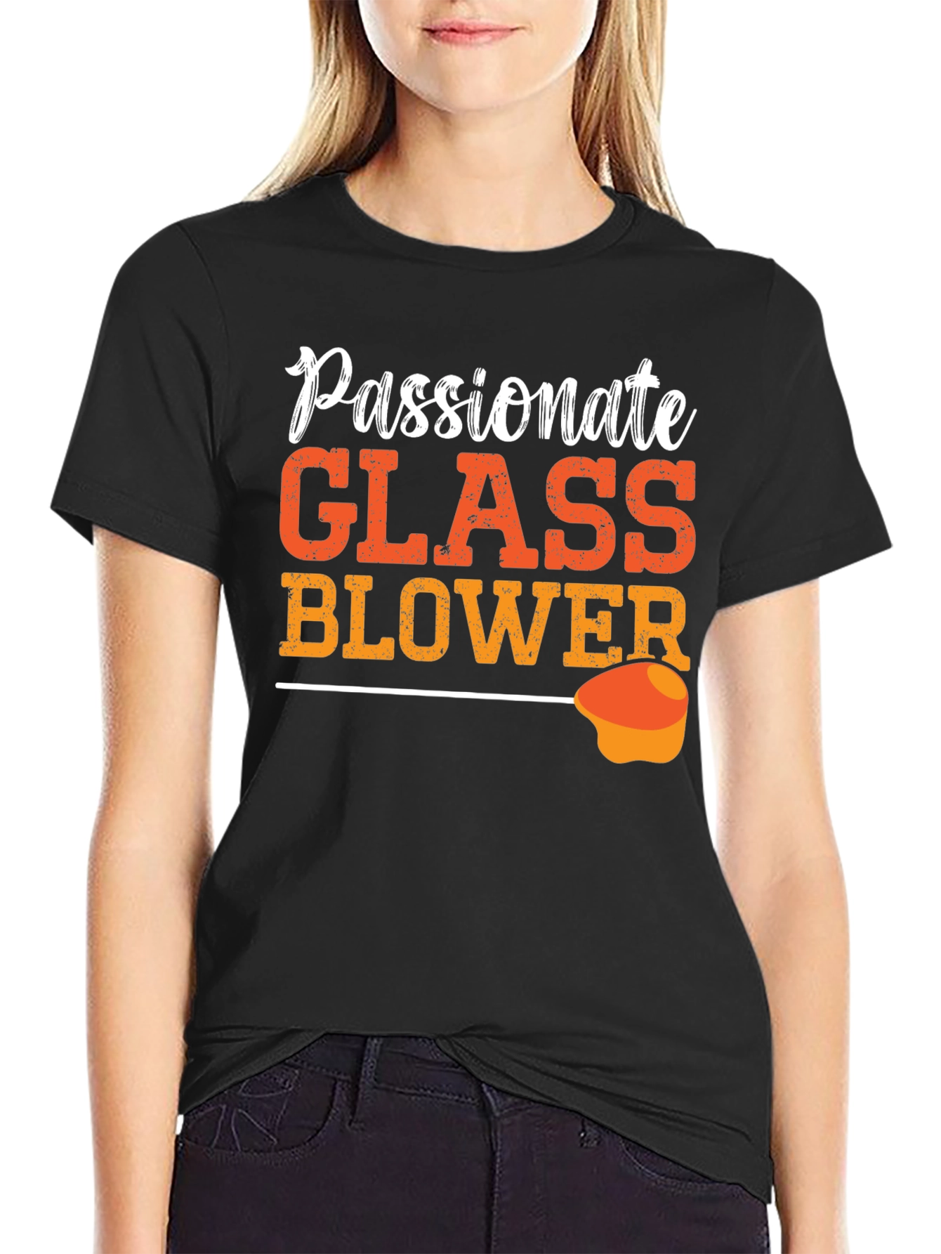 Passionate Glass Blower Graphic T-Shirt