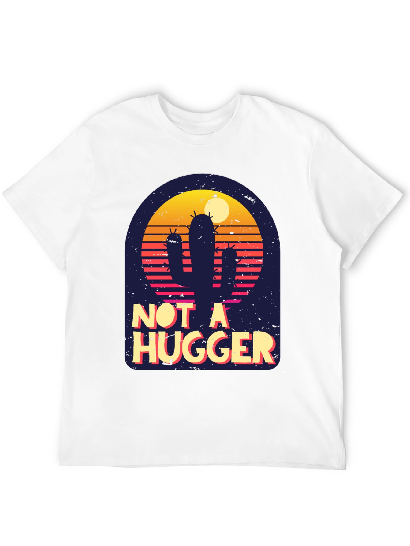 Not A Hugger Cactus T-Shirt