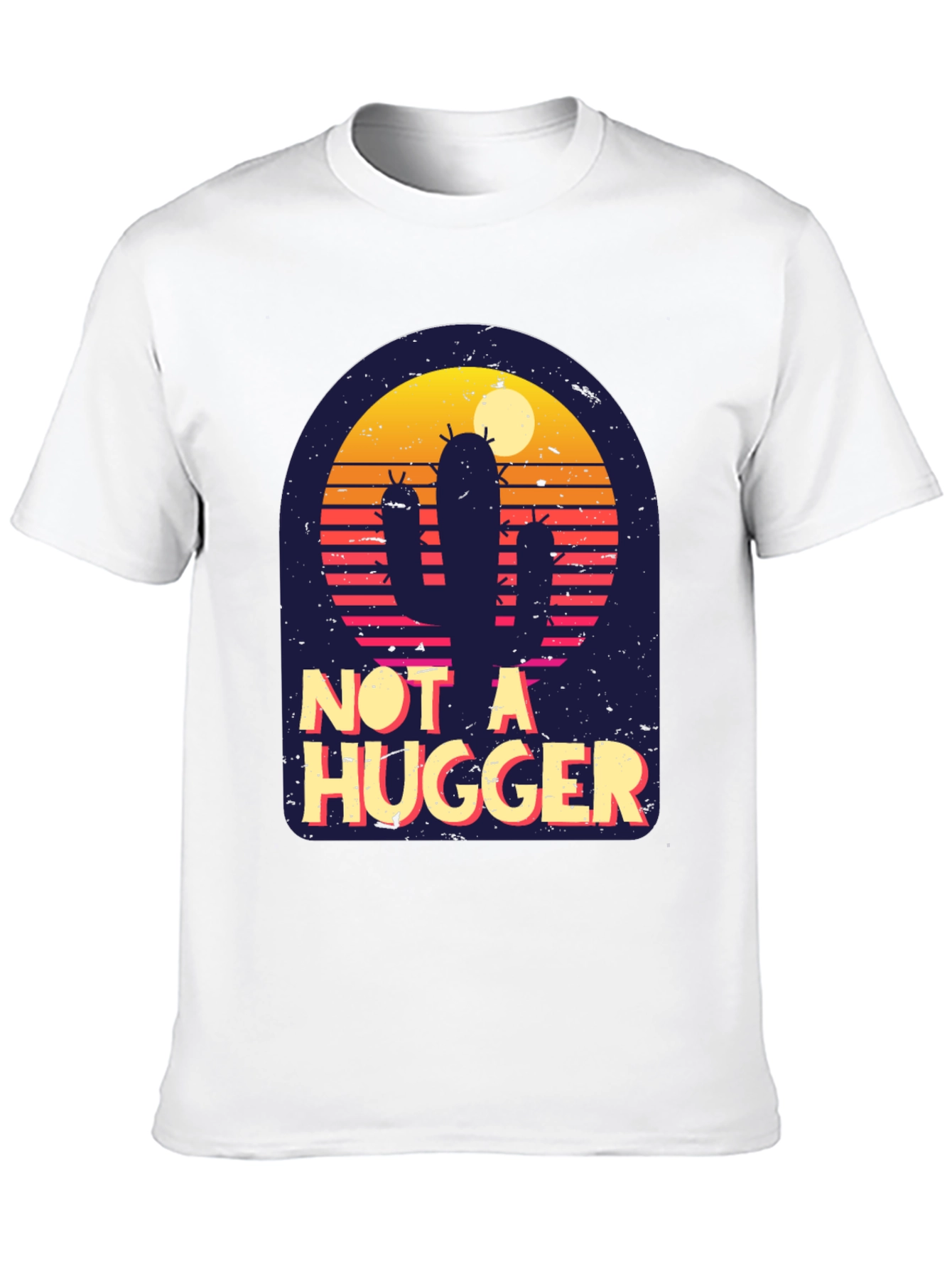 Not A Hugger Cactus T-Shirt
