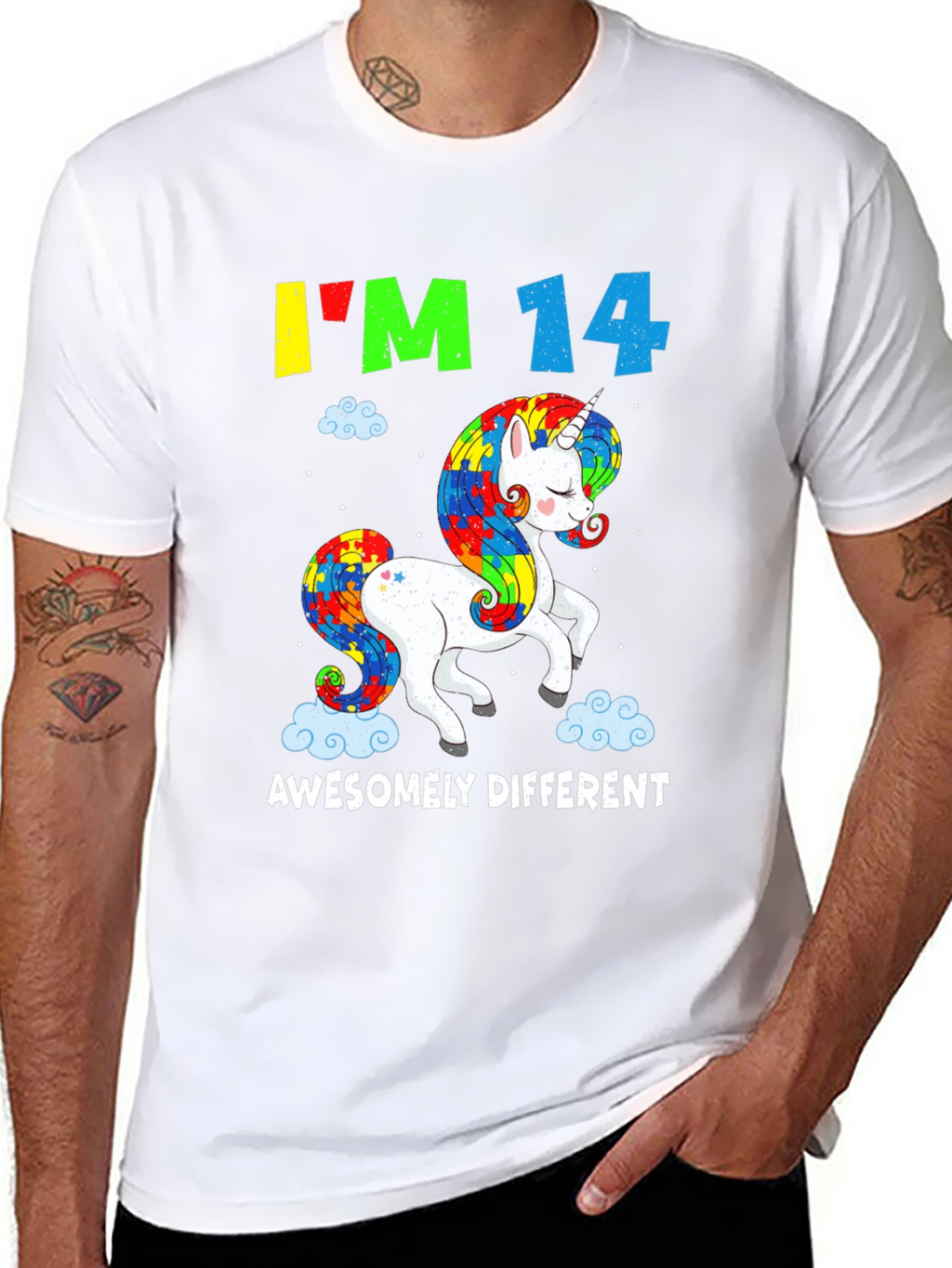 Awesome Unicorn Birthday Tee