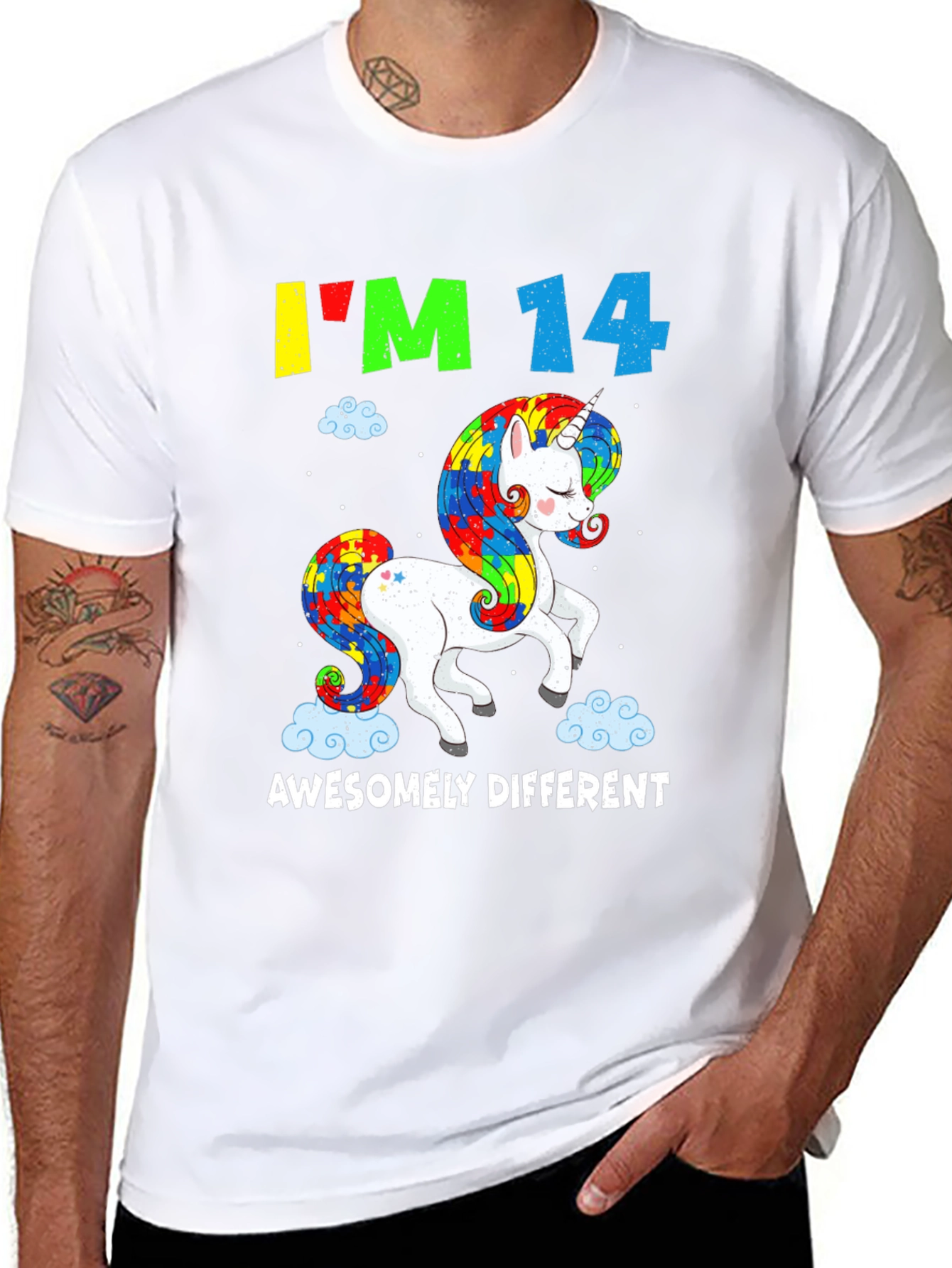 Awesome Unicorn Birthday Tee