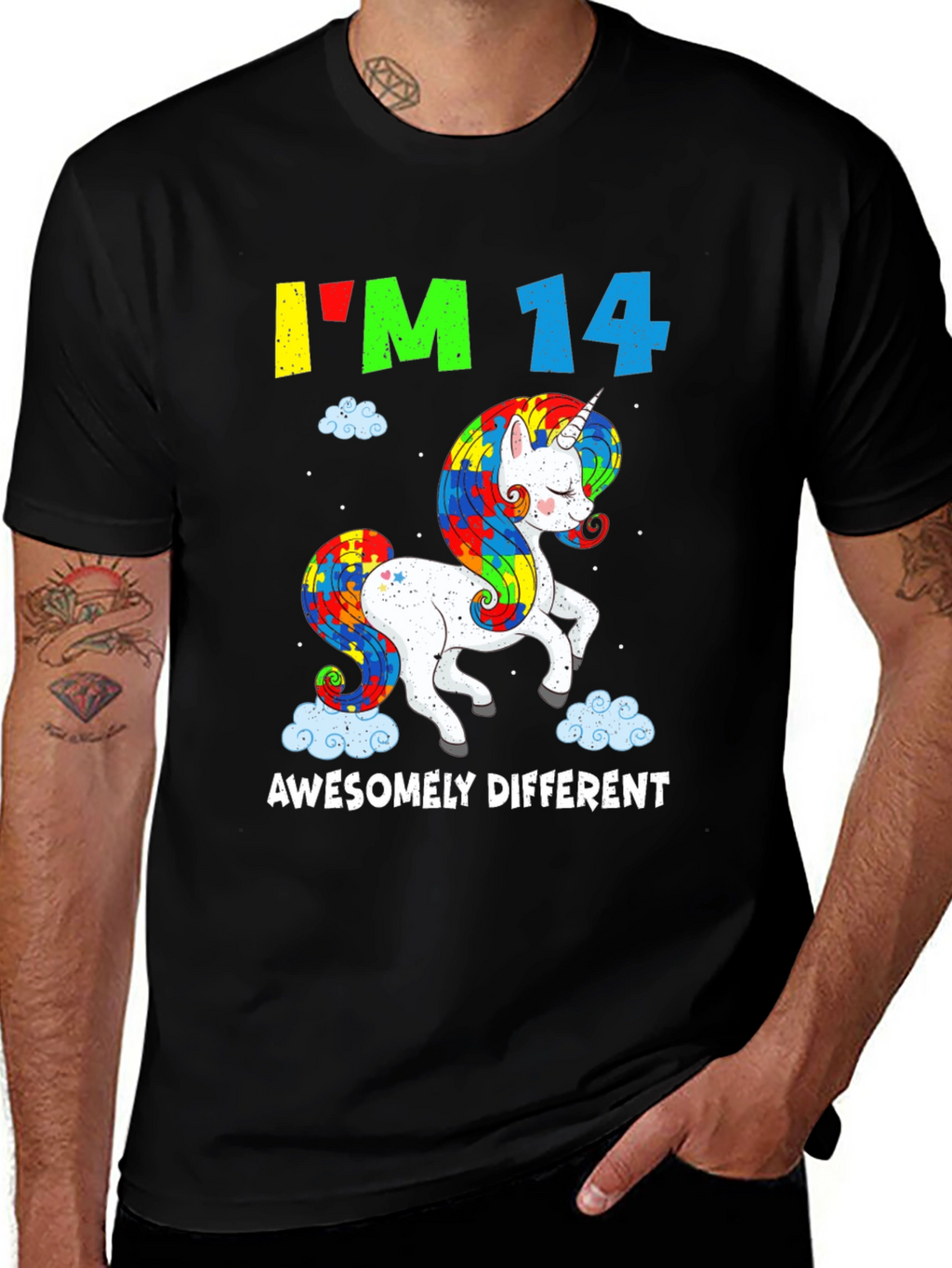 Awesome Unicorn Birthday Tee