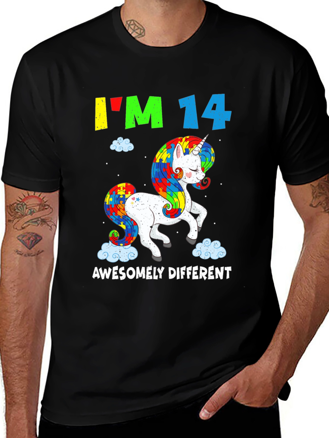 Awesome Unicorn Birthday Tee
