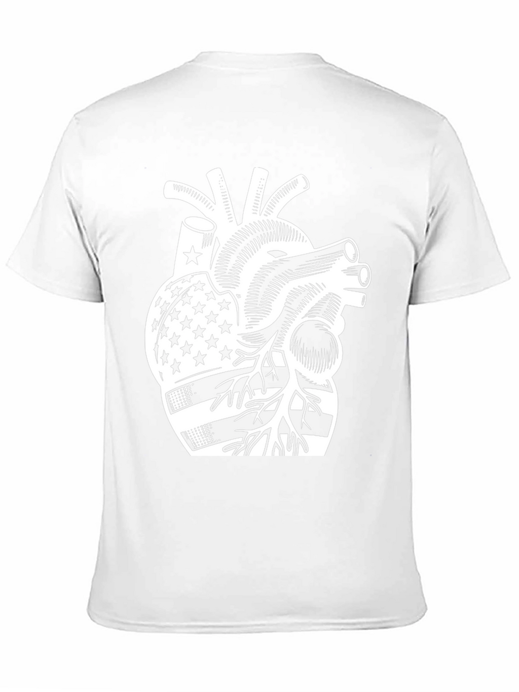 American Flag Heart T-Shirt