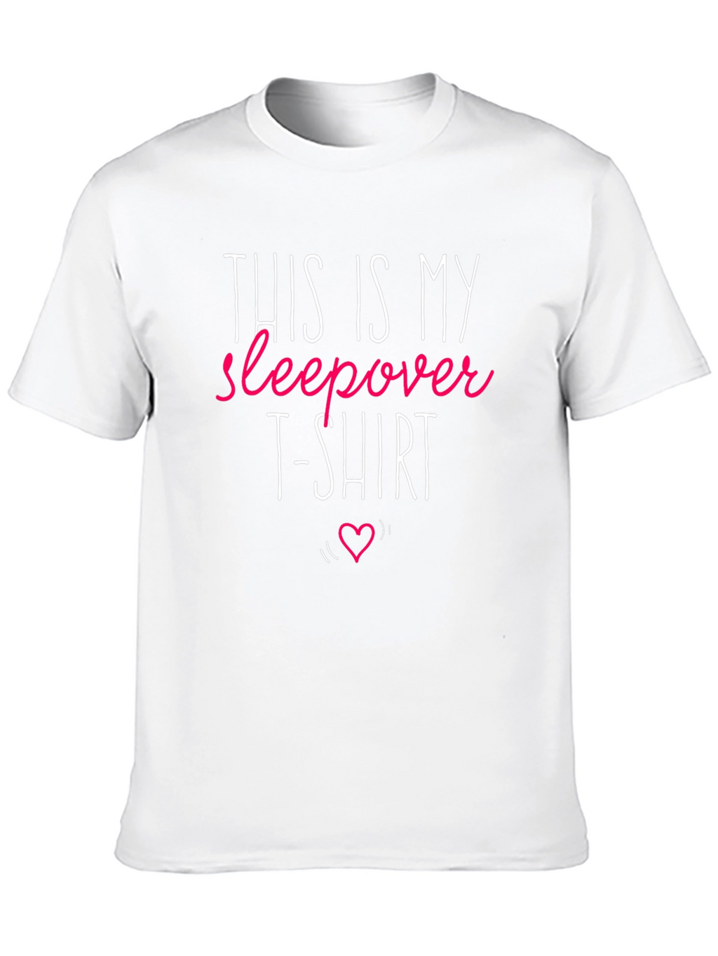 Sleepover T-Shirt - Fun & Comfy Sleepwear
