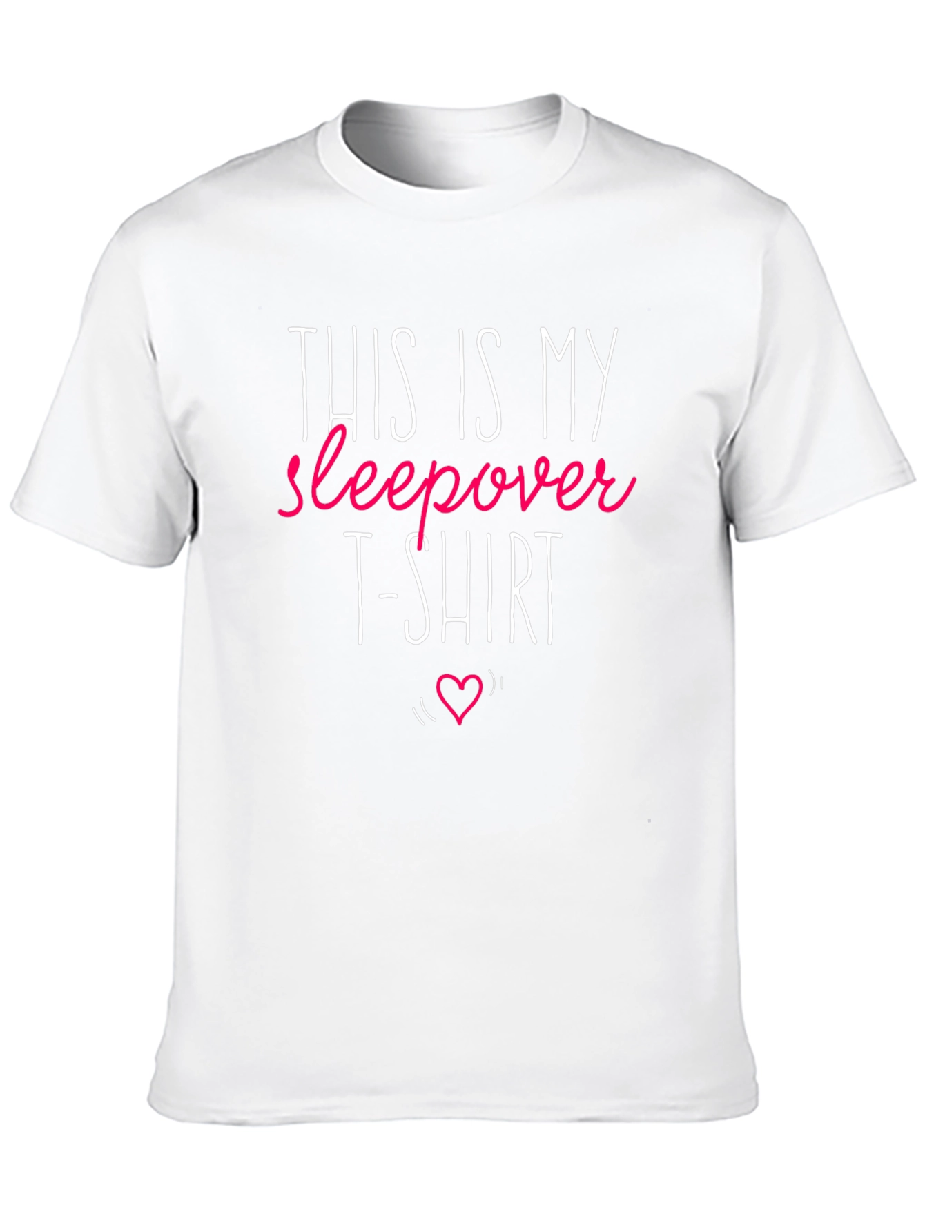 Sleepover T-Shirt - Fun & Comfy Sleepwear