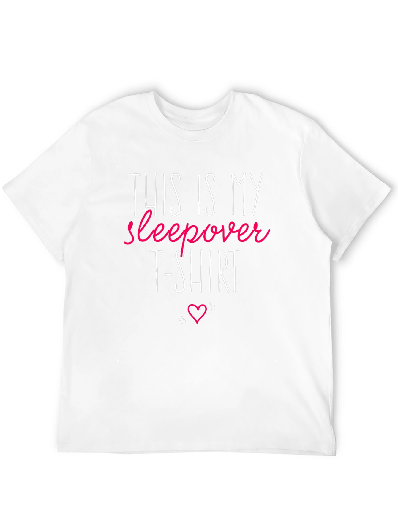 Sleepover T-Shirt - Fun & Comfy Sleepwear