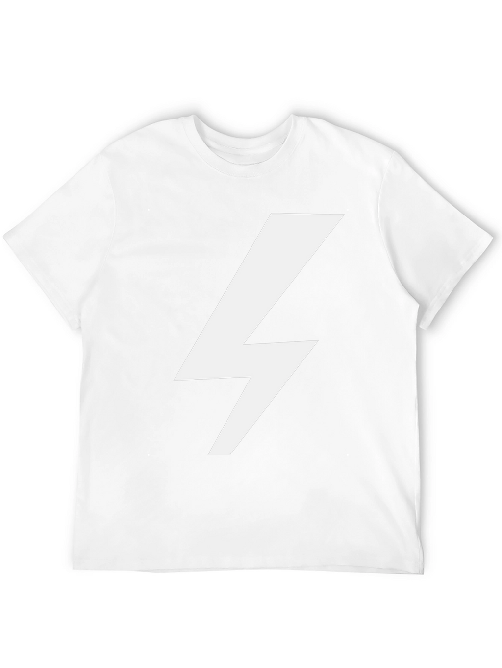 Lightning Bolt Graphic T-Shirt - Casual Style