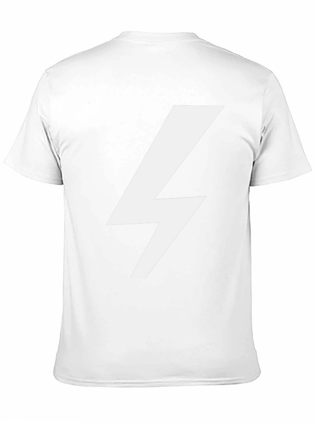 Lightning Bolt Graphic T-Shirt - Casual Style