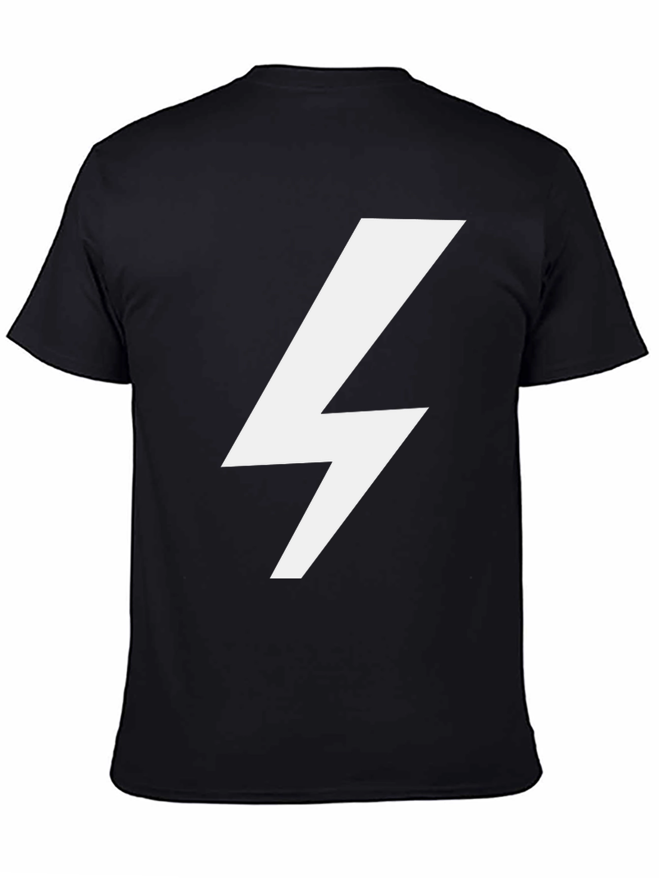 Lightning Bolt Graphic T-Shirt - Casual Style
