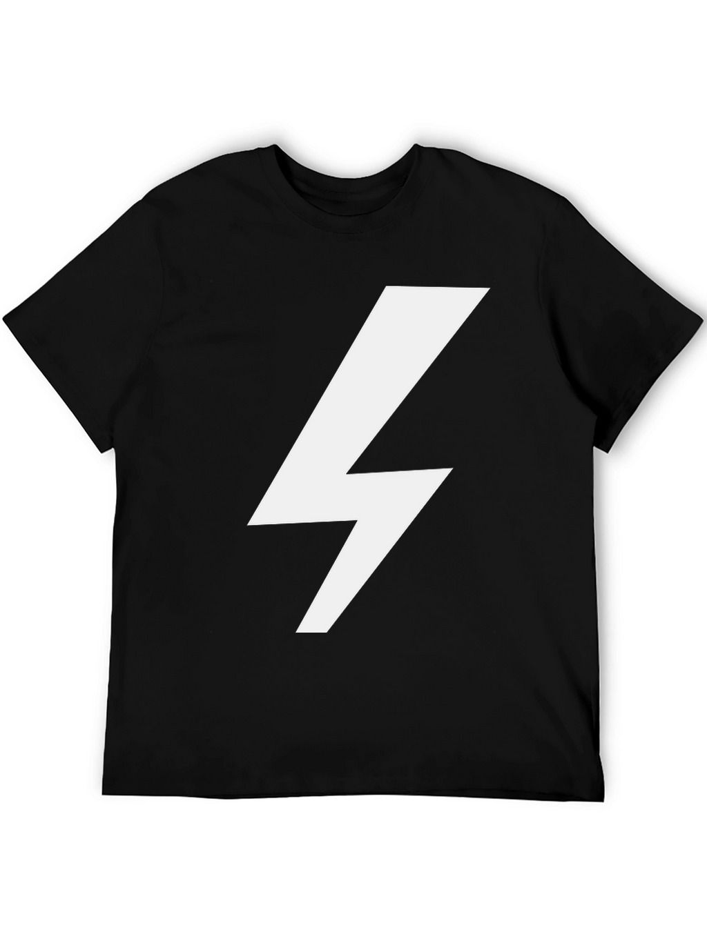 Lightning Bolt Graphic T-Shirt - Casual Style