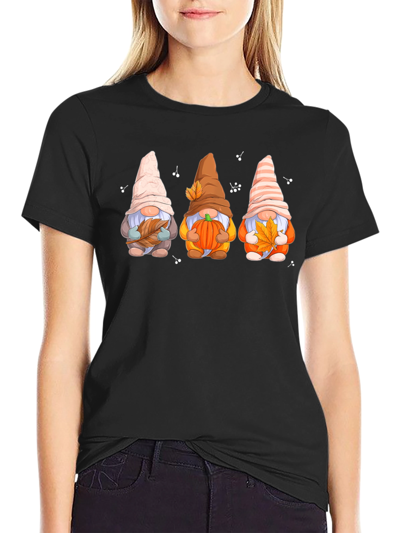 Fall Gnomes Graphic Tee