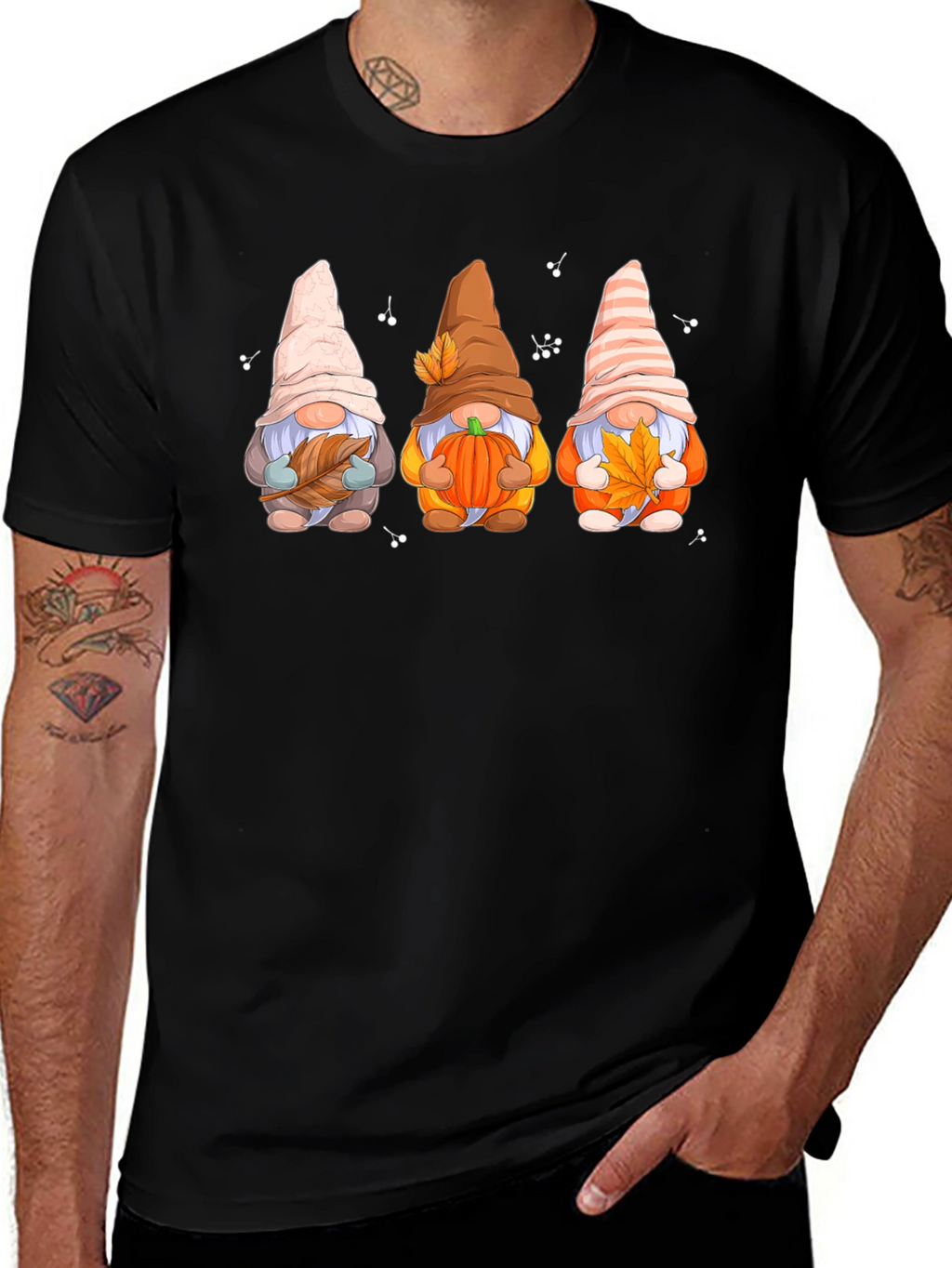 Fall Gnomes Graphic Tee