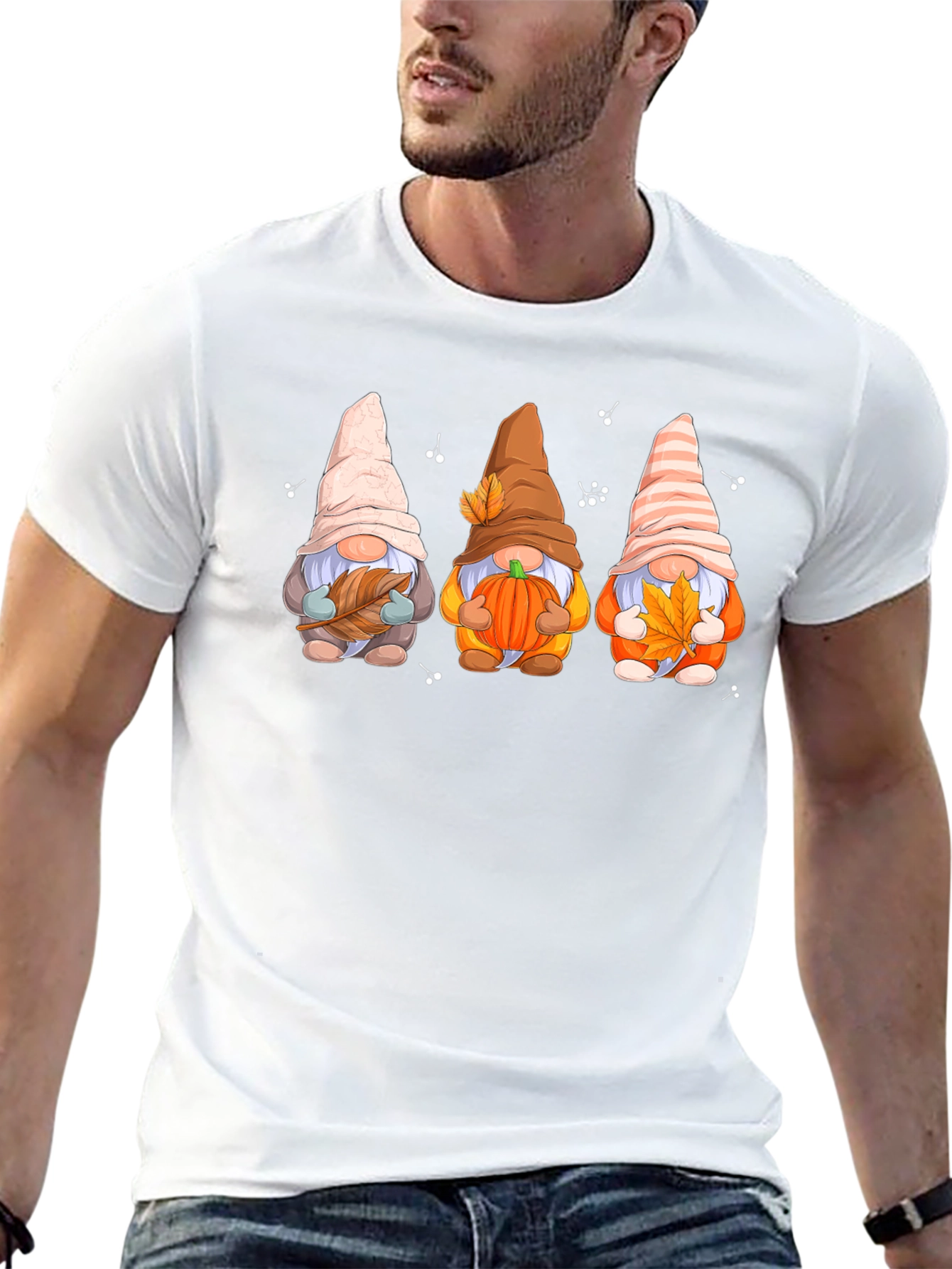 Fall Gnomes Graphic Tee