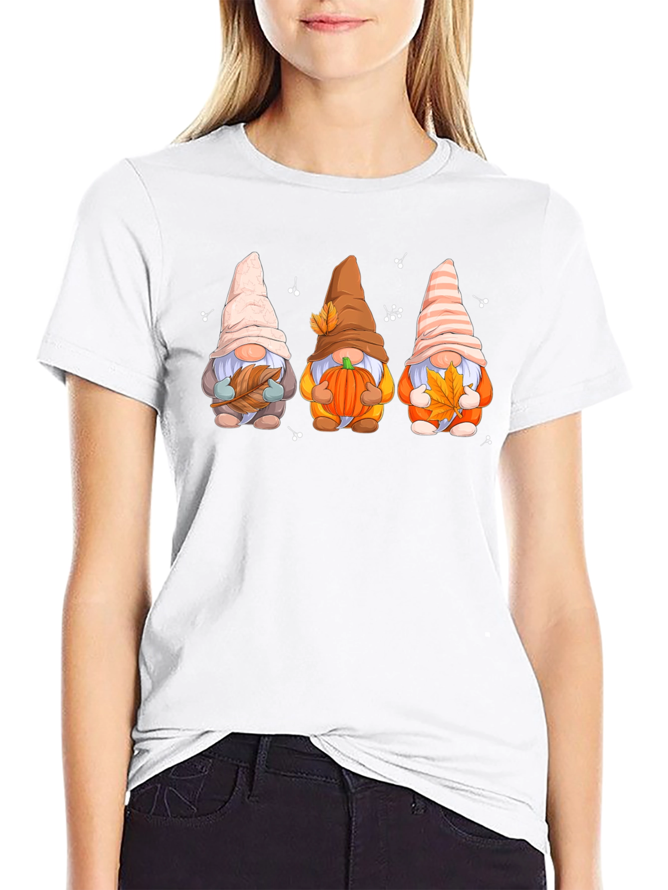 Fall Gnomes Graphic Tee