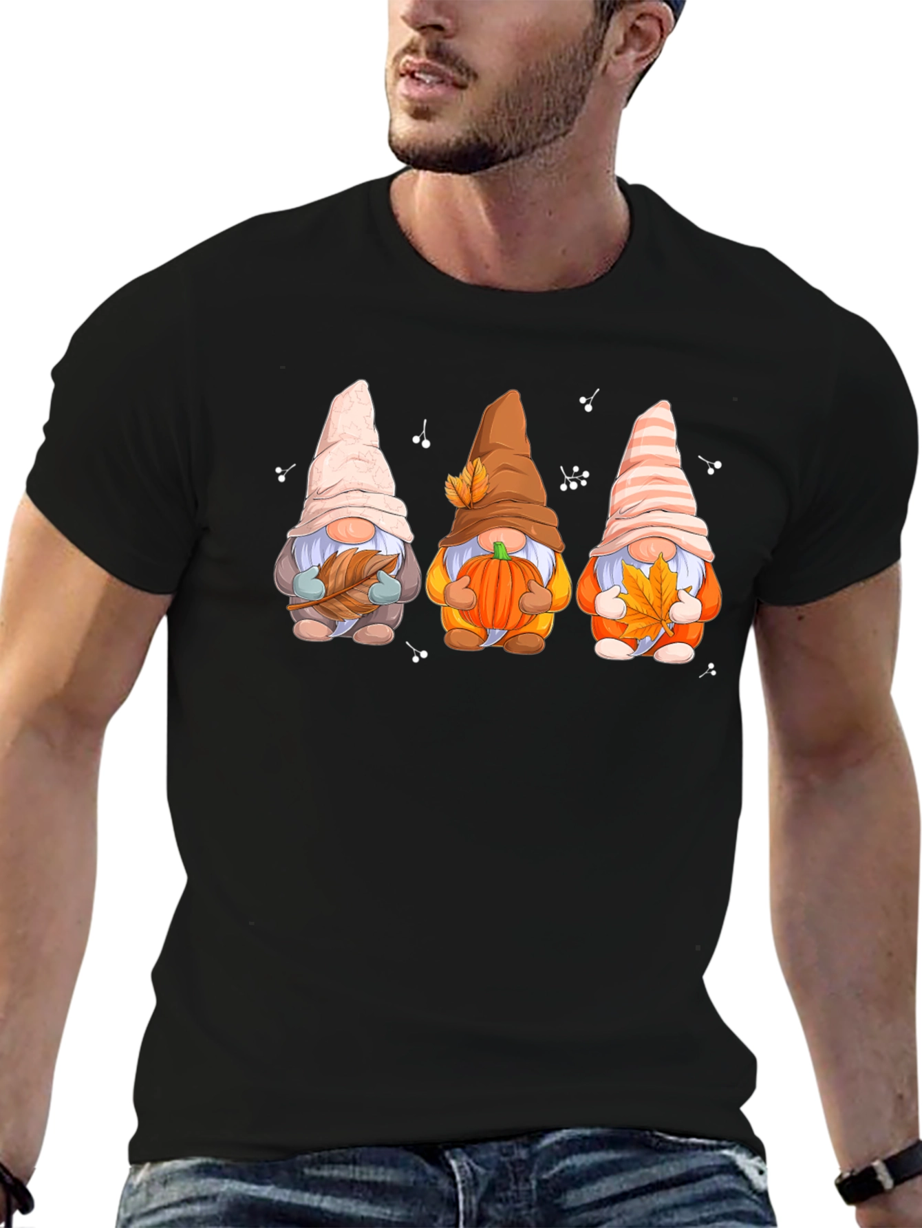 Fall Gnomes Graphic Tee