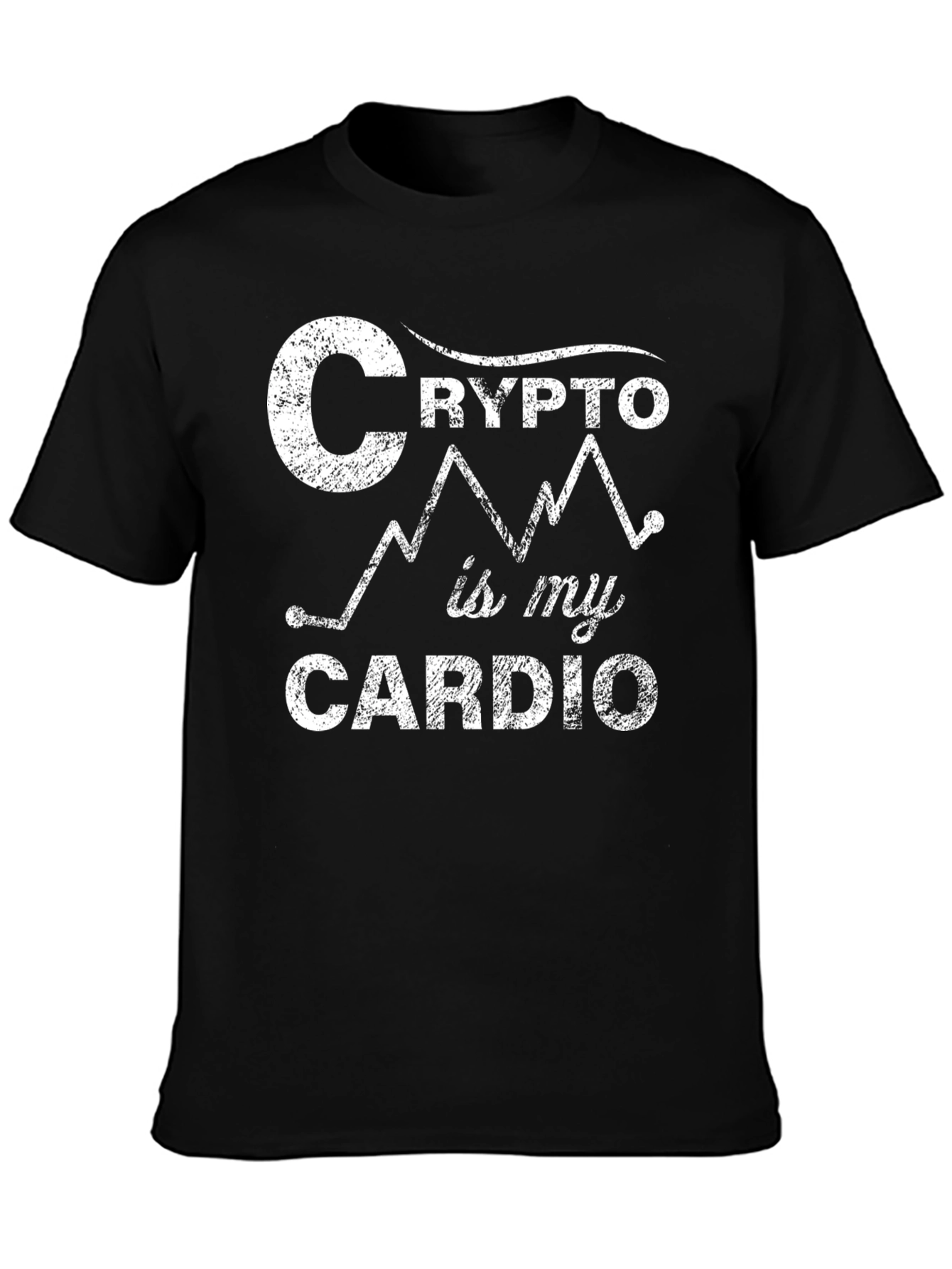 Crypto is My Cardio Graphic T-Shirt
