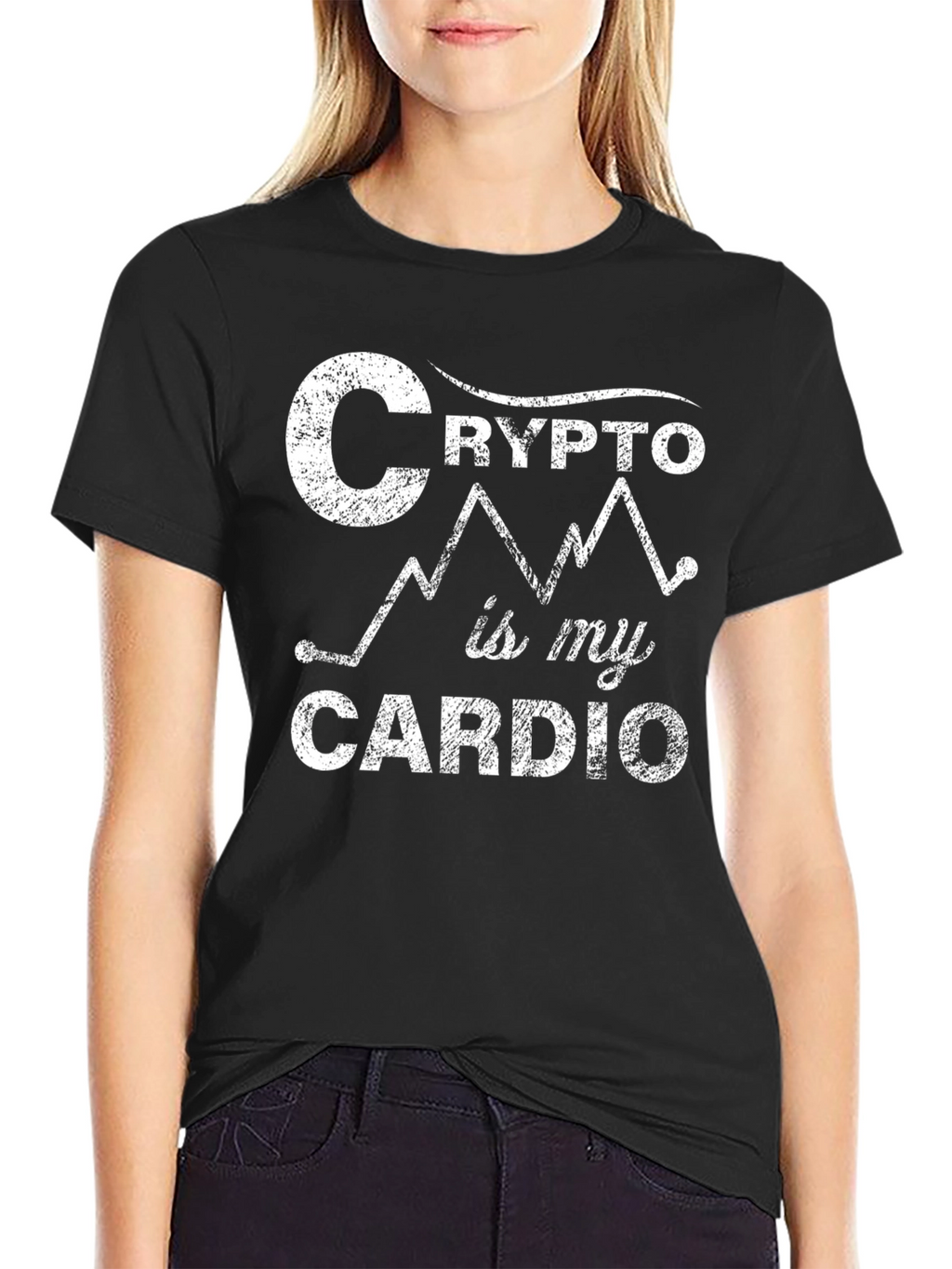 Crypto is My Cardio Graphic T-Shirt