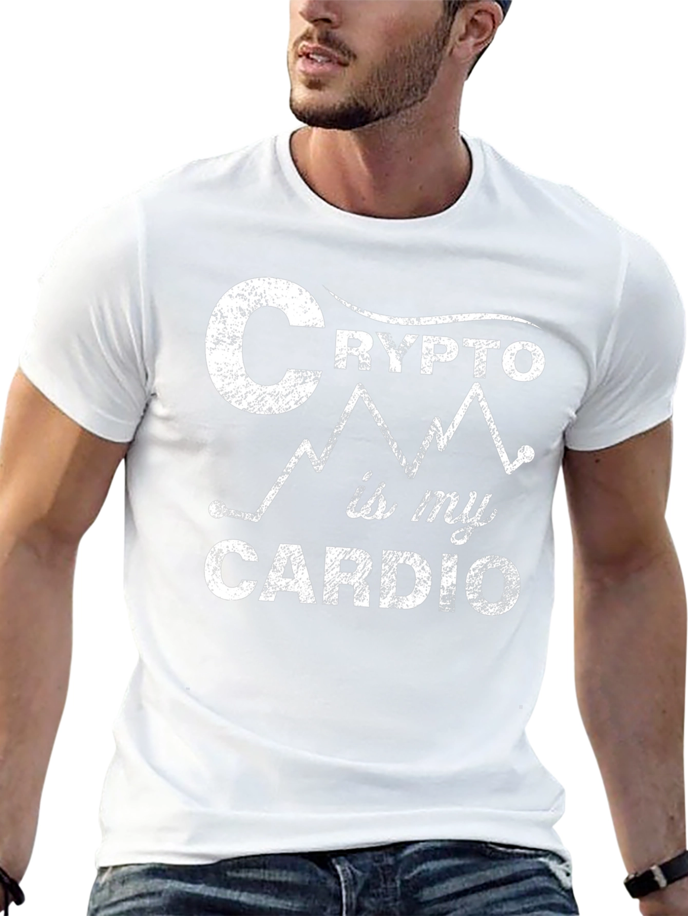 Crypto is My Cardio Graphic T-Shirt
