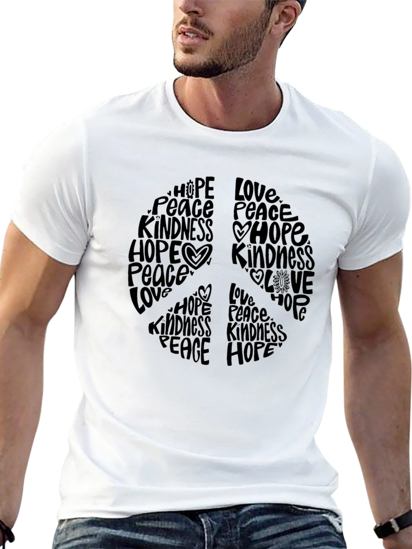 Peace Love Hope Kindness T-Shirt