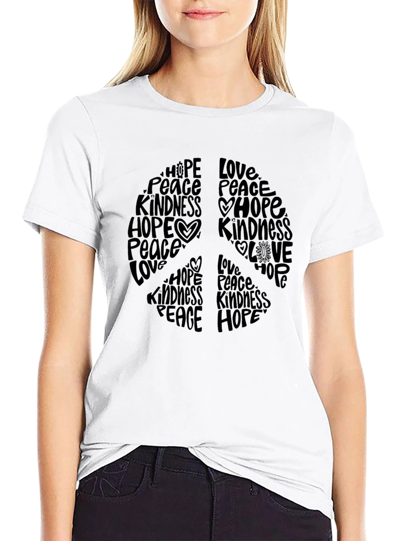Peace Love Hope Kindness T-Shirt